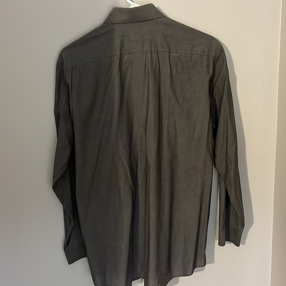 J. Ferrar Slim Gray Button Down - Picture 3 of 3